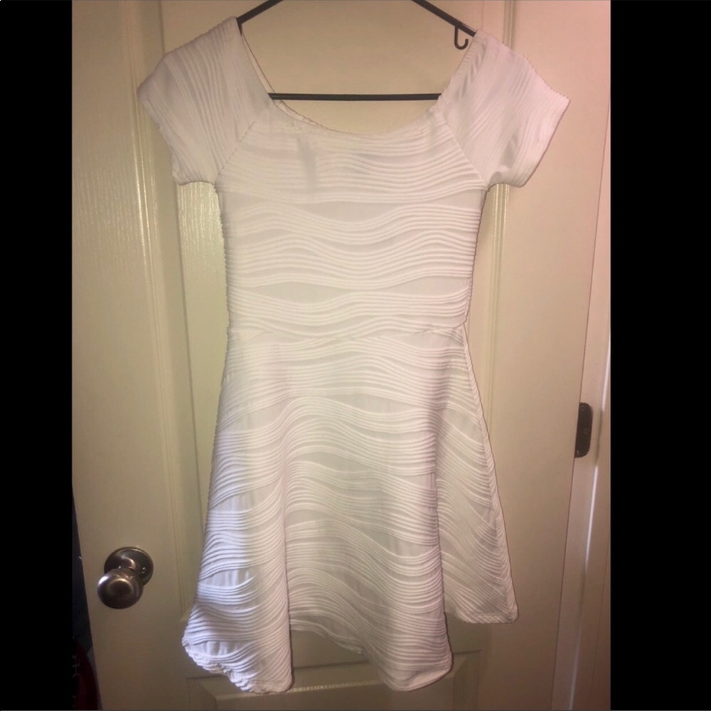 Forever 21 white skater dress